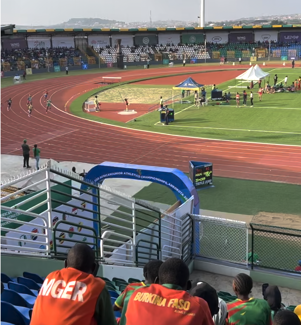 Athletes competing at the junior championship